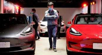 В Китае военным запретили ездить на электромобилях Tesla