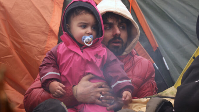 BELARUS-POLAND-MIGRANTS-EU