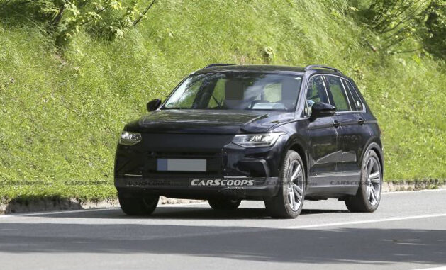 В Сети показали первое фото Volkswagen Tiguan