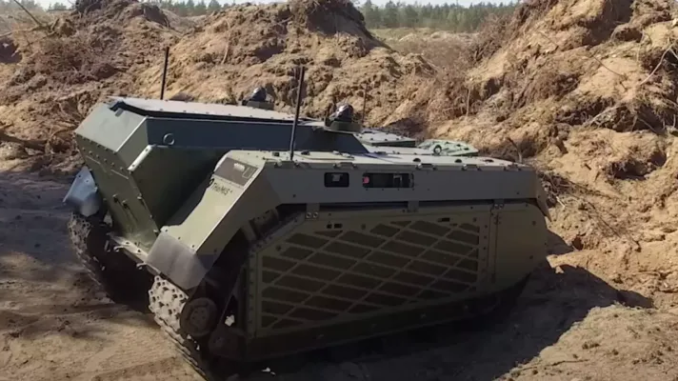 "Інноваційний бойовий робот": Естонія презентувала новітній безпілотний танк (ФОТО)