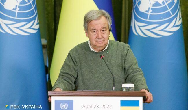 Генсек ООН їде в Україну