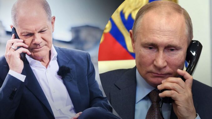 Експерт розказав, навіщо Шольц дзвонив Путіну