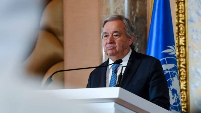 Мирные переговоры по Украине сейчас невозможны, - глава ООН