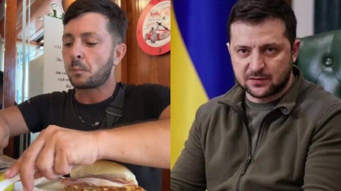 У Неаполі знайшовся «близнюк» Зеленського: знайдіть різницю