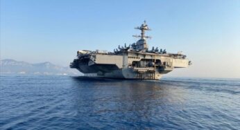 Найбільший у світі авіаносець США прибув в Туреччину