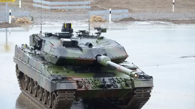 Міноборони прийняло на озброєння три модифікації танків «Leopard»