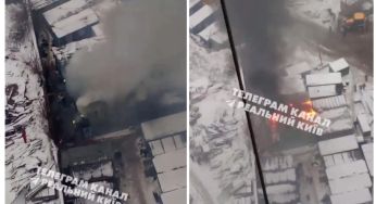 У Києві масштабна пожежа: дим видно в різних районах міста
