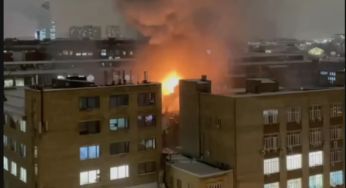 У Москві нова велика пожежа, горить завод: подробиці