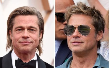 60-річний Бред Пітт зробив пластику обличчя: фото до та після