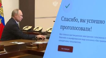 “У нього інтернет є?”: Мережу розвеселило відео голосування Путіна на виборах президента РФ