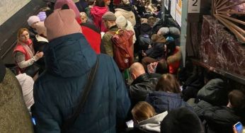 Ракетна атака на Київ 21 березня: палають трансформаторна підстанція, авто та є постраждалі