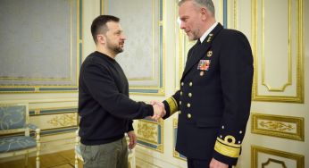 Ukraine’s president met with the Chair of the NATO Military Committee