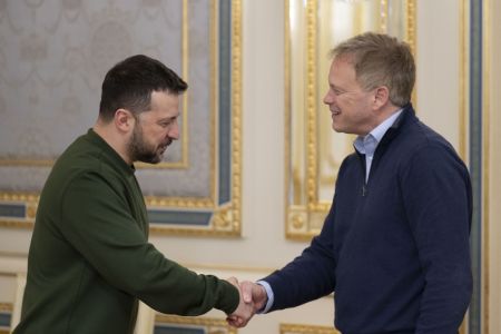 Volodymyr Zelenskyy met with Grant Shapps president