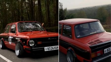 В Україні легендарний Запорожець перетворили на спорткар (відео)