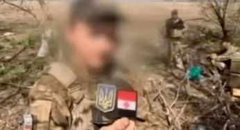 На росТБ переплутали прапор і герб Удмуртії і видали їх за шеврони “канадського найманця ЗСУ”
