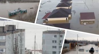 Виє сирена та оголошено евакуацію: російський Оренбург скоро піде під воду (свіжі відео)