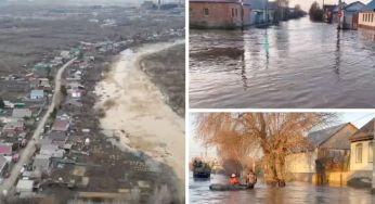 Росію накрив апокаліптичний потоп: вода затоплює міста, людей евакуюють, роботу НПЗ зупинили