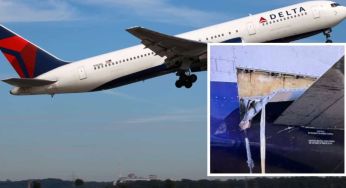 У літака Boeing відірвався аварійний трап під час польоту над США