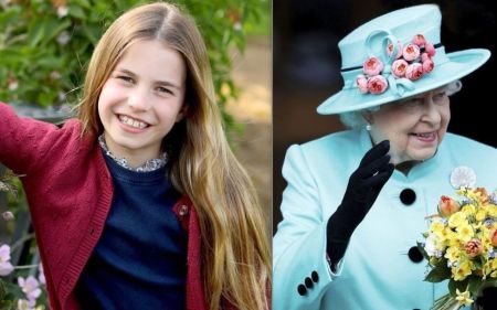 Цікавий момент: принцеса Кейт віддала шану Єлизаветі II на новому фото принцеси Шарлотти