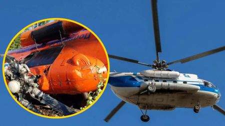 На борту було 10 людей: в Росії розбився черговий гелікоптер, що відомо