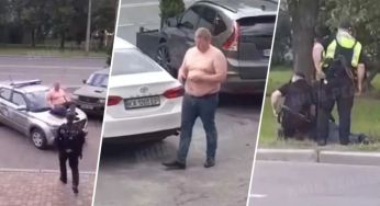 Назвався генералом і чинив безлад: у Києві затримали напівголого чоловіка