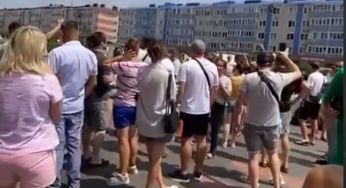 У Краснодарі люди через відключення світла перекрили вулицю