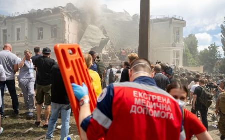 Росія намагається зняти з себе відповідальність за удар по “Охматдиту” – ISW