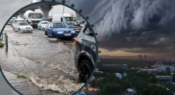 Дрейфують крижини та сипле град: Росію накрив потужний ураган “Орхан”