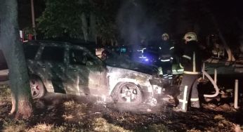 Спіймали “на гарячому”: у Харкові порушники знімали підпал машини військового на камеру