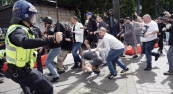 У Великій Британії спалахнули десятки протестів ультраправих