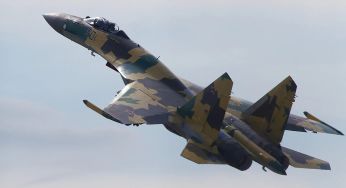 Російський пілот встиг зняти катастрофу літака після катапультування (відео)