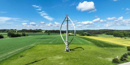 Яйцеподібна вітряна турбіна шокувала експертів: вона відключила всі сонячні панелі