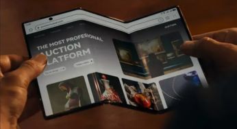 Huawei представила перший у світі телефон, який складається втричі
