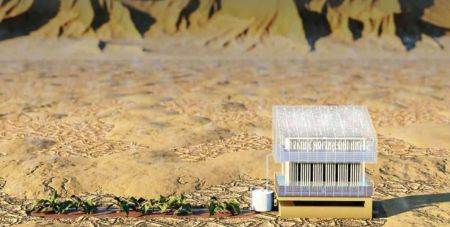 Вода, отримана з нічого посеред пустелі: новий винахід використовує енергію з космосу