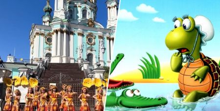 Черепаха-аха розбрату: дитячий виступ біля Андріївської церкви розсварив киян