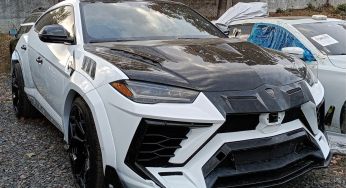У Києві серед гаражів виявили кросовер Lamborghini із яскравим тюнінгом (фото)