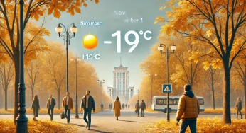 Пригріє до +19°C: Синоптики обіцяють значне потепління по Україні 1 листопада