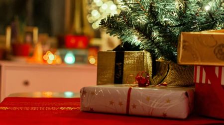 “Майже гола” ялинка: тренд, який набирає популярності серед знаменитостей