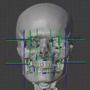 A profile was created using statistical projections