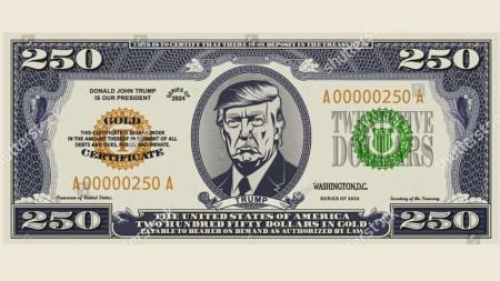 У США запропонували випустити 250 доларів з зображенням Трампа