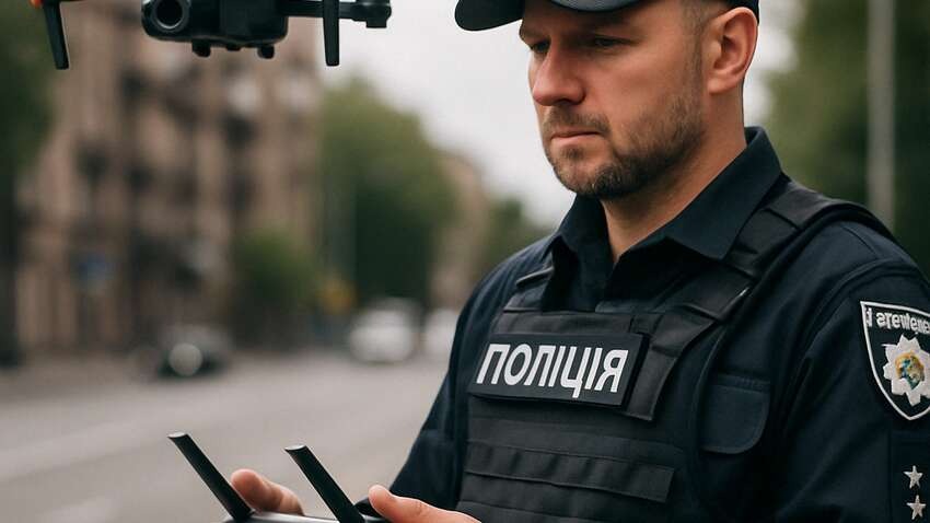 У Запоріжжі дрони стежитимуть за правопорядком у місті: що відомо