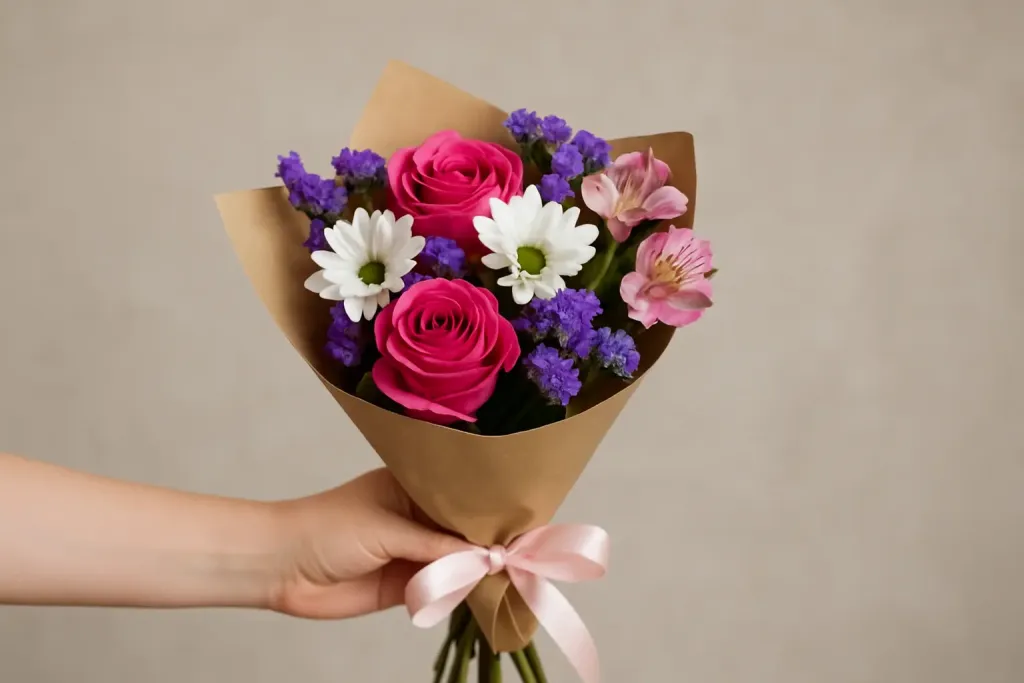 Маленький букет — великий сюрприз на день народження?