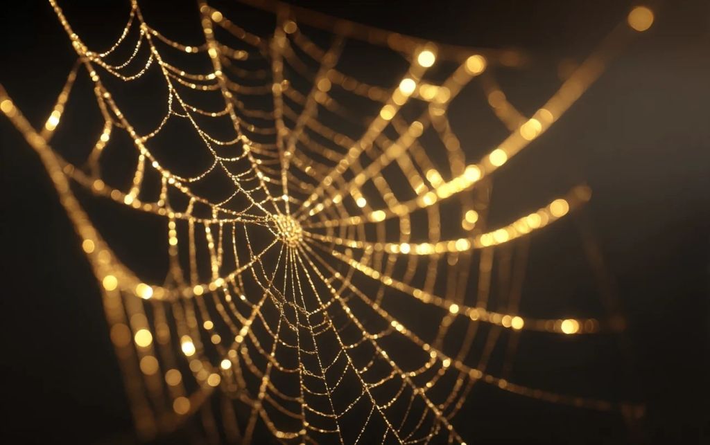 У лісах Америки павуки створюють “золоту” павутину