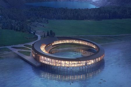 У Норвегії побудували «готелі» для чайок за Полярним колом