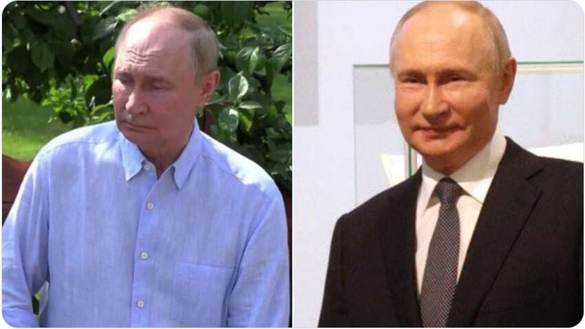Знайдіть відмінності: Кислиця висміяв Путіна двома фото і натякнув на двійників