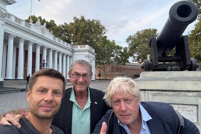 Колишній прем’єр Британії вперше приїхав до Одеси