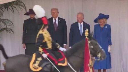 Курйоз на мільйон: кінь навалів купу прям перед Трампом