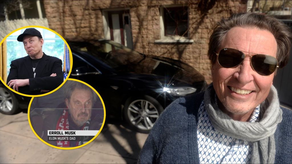 Батька Ілона Маска помітили на хокеї у Росії (фото)