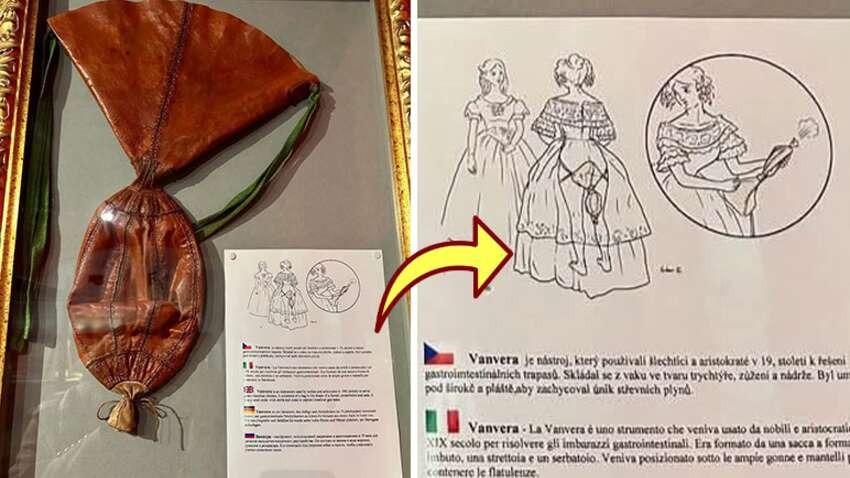 У музеї Праги виставили шляхетний аксесуар аристократів для пукання (Фото)