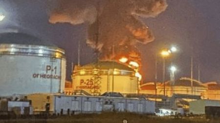 Українські бійці вразили ключовий нафтотермінал у Криму